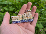 Ceramic Dubrovnik Magnet, Authentic Croatian Souvenir Gift, Made In Croatia Gift, Handmade Ceramic Magnets, Unique Hand Crafted Ornament