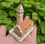 Istria, Rovinj, Ceramic Church of St. Euphemia, Authentic Croatian Souvenir Gift, Made In Croatia Gift Handmade Ceramic Unique Hand Sculpted