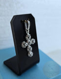 Traditional Croatian Cross Pendant, Minimalist Filigree Cross Pendant, Sterling Silver Dainty Metalwork Cross, Wedding Jewelry, Dubrovnik