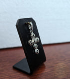 Traditional Croatian Cross Pendant, Minimalist Filigree Cross Pendant, Sterling Silver Dainty Metalwork Cross, Wedding Jewelry, Dubrovnik