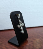 Traditional Croatian Cross Pendant, Minimalist Filigree Cross Pendant, Sterling Silver Dainty Metalwork Cross, Wedding Jewelry, Dubrovnik