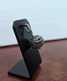 Traditional Croatian Pendant, Dubrovnik Filigree Ball Pendant, Sterling Silver Ball Pendant, Mediterranean Ethnic Wedding Jewelry, Vintage