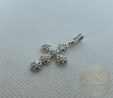 Traditional Croatian Cross Pendant, Minimalist Filigree Cross Pendant, Sterling Silver Dainty Metalwork Cross, Wedding Jewelry, Dubrovnik