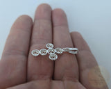 Traditional Croatian Cross Pendant, Minimalist Filigree Cross Pendant, Sterling Silver Dainty Metalwork Cross, Wedding Jewelry, Dubrovnik