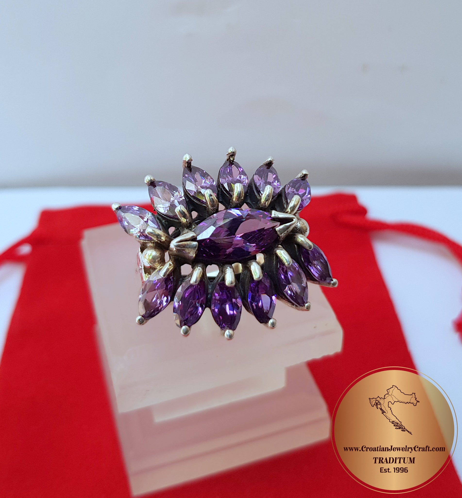 Purple gemstone rings | Eden Garden Jewelry™