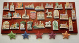 Authentic Ceramic Istrian Church Authentic Croatian Souvenir Gift, Made In Croatia Gift Handmade Ceramic Unique Hand Sculpted Ceramics
