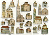 Croatia, Ceramic Church on San Marino Island, Authentic Croatian Souvenir Gift, Handcrafted In Croatia Gift, Unique Handmade Ceramics