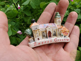 Ceramic Zagreb Magnet, Authentic Croatian Souvenir Gift, Made In Croatia Gift, Handmade Ceramic Magnets, Unique Hand Crafted Ornament