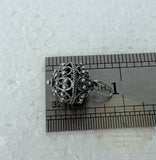 Traditional Croatian Jewelry, Ethnic Dubrovnik Jewelry, Sterling Silver Filigree Ball Pendant, Filigree Pendant, Silver Ball Pendant